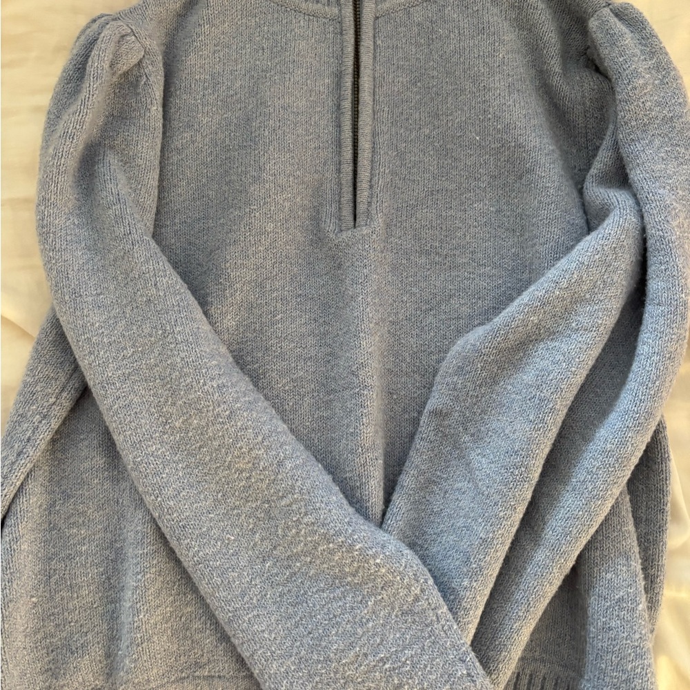 Cozy Blue Knit Sweater